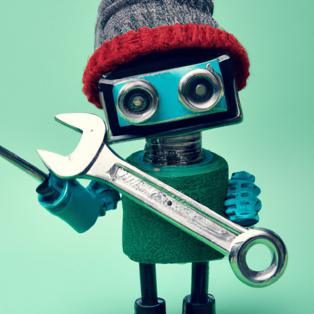 Robot, ready to troubleshoot